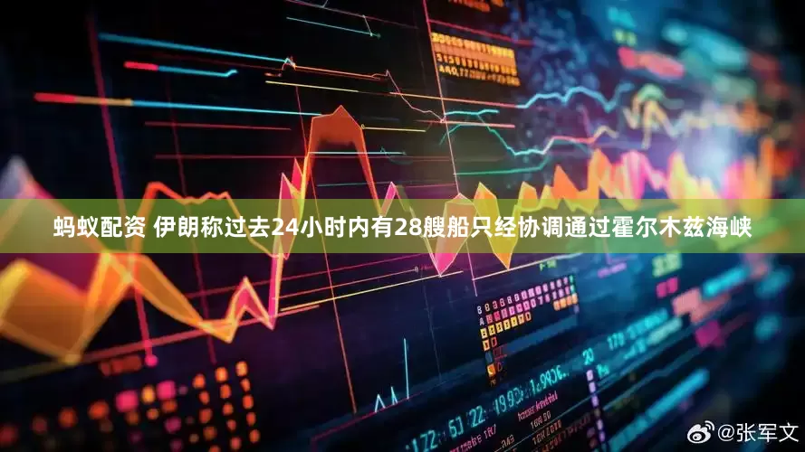蚂蚁配资 伊朗称过去24小时内有28艘船只经协调通过霍尔木兹海峡